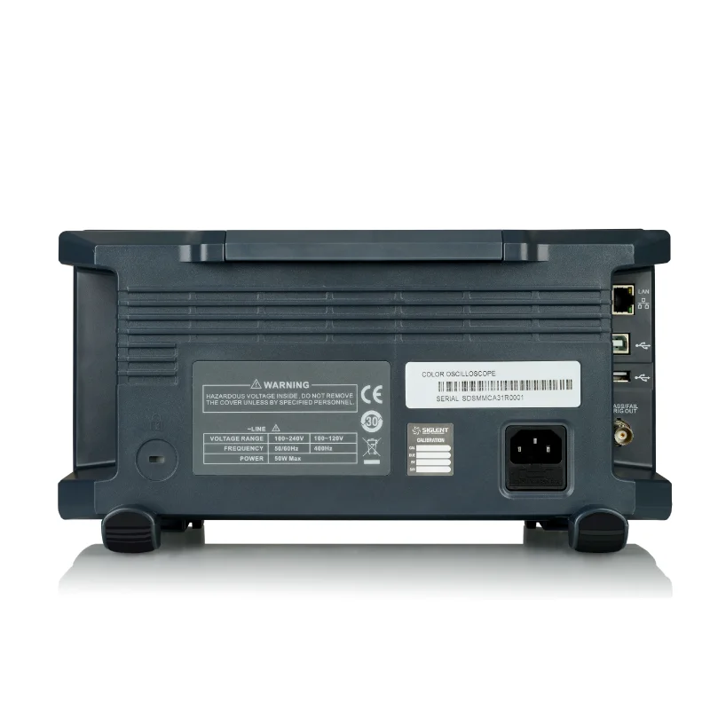 Siglent Super Fluorescence Oscilloscope SDS1104 // 1204X-E ثنائي/قناة رباعية عرض النطاق الترددي 200 متر