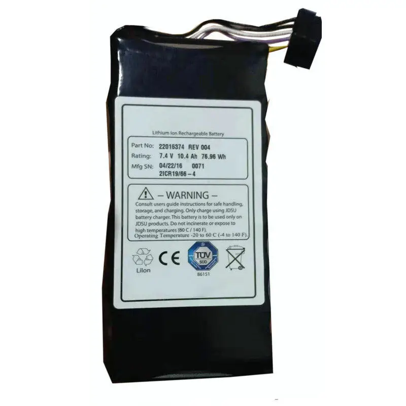 Applicable to JDSU MTS-5800 2ICR19-66-4 22015374 battery