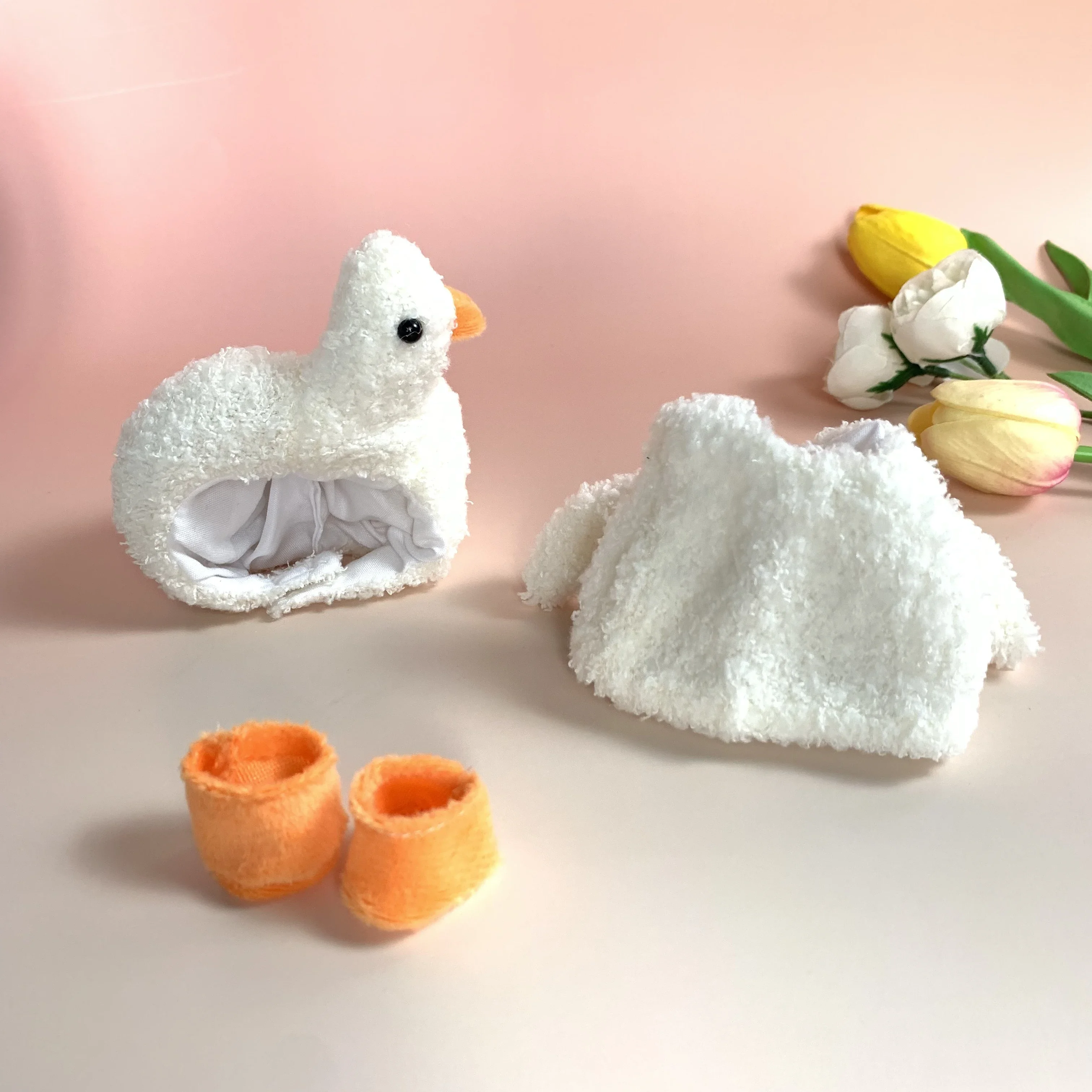 Clothes for Labubu Keychain Outfit - Red Panda Costume Set (In Stock)