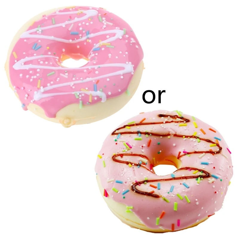 Kunstmatige Donuts Model Simulatie PU Donut Brood Fotografie Props voor Stress Relief Trage Fake Fun DropShipping