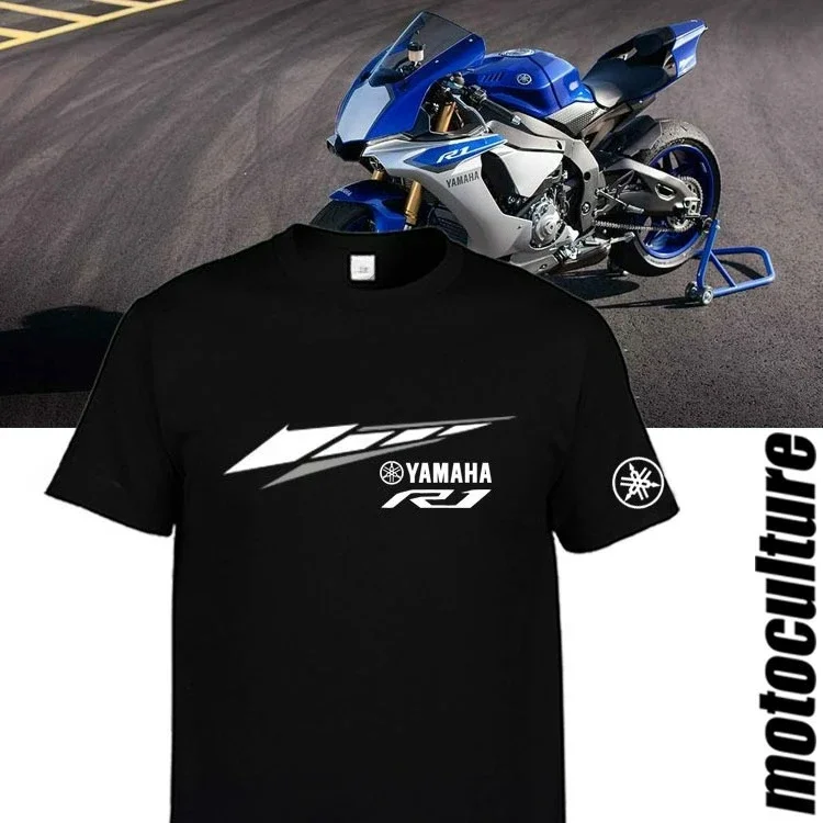 

Fried Street Motorcycle Big Locomotive Modified T-Shirt Heavy Men's Training Clothing Summer Couple Large Size Personality