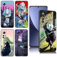 Rebecca Cyberpunk Edgerunners Black Phone Case For Xiaomi Mi 9 SE 8 10 10T 11 12 13 Lite 9T 11T 12S 12T 13T 14 Pro 5G NE 11i 12X