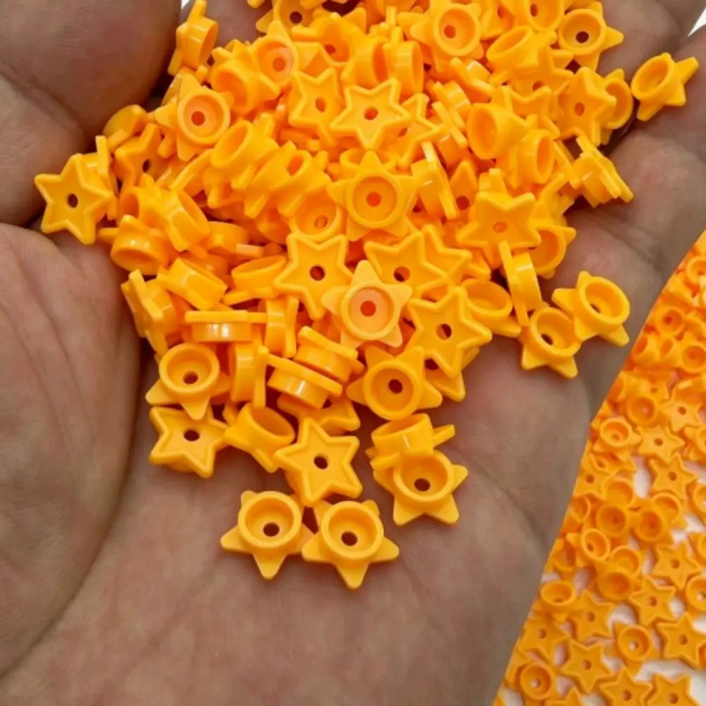 Beads Squeeze Toy Star Brick Particles Slime Fillers 100g Crunchy Squeeze Ball Fillers Pinch Star Shape Stuffing Building Blocks
