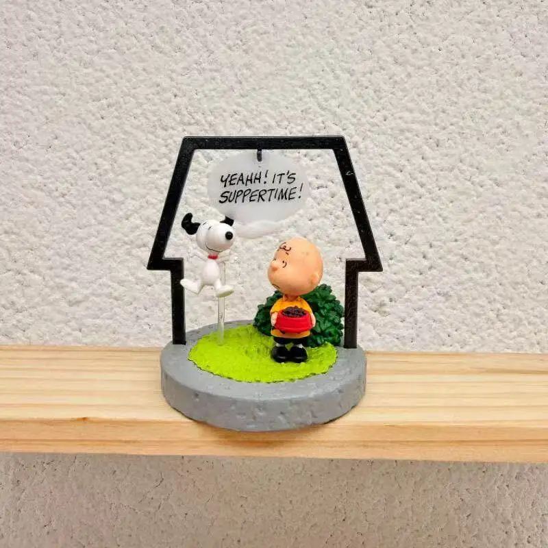 Neues Produkt auf Lager: Weißer Welpen-Bilderrahmen Blind Box – Handgemachte Kunstsammlung im Miniatur-Stil, Szenendekoration, Überraschungsgeschenk – Detail 4