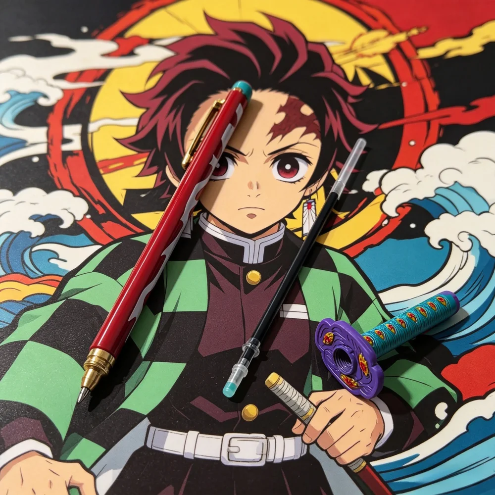 2026 Anime Swords Gel-pen Cosplay Ninja Weapons Samurai Costumes Props Xmas Gifts Fans Collections Gifts Exchange Gifts