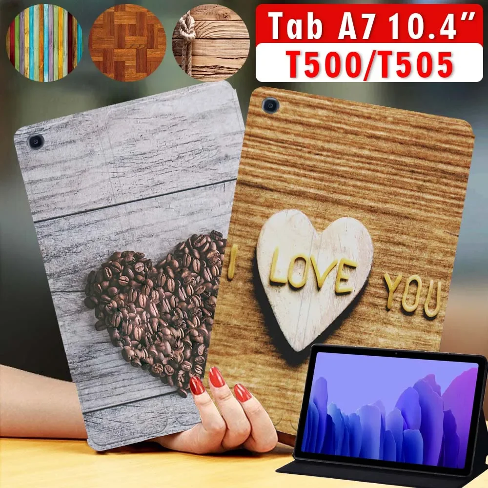 

For Samsung Galaxy Tab A7 2020 10.4 Inch T500 SM-T505 Tablet Stand Cover Case + Free Stylus