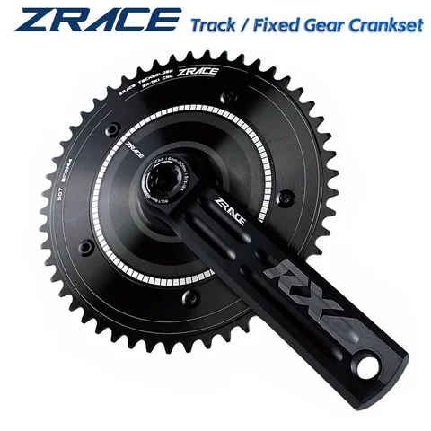 ZRACE RX  Track Bikes / Fixed Gear Chainset Crankset, BCD144, 46T 47T 49T 50T, 165mm / 170mm / 172.5mm / 175mm