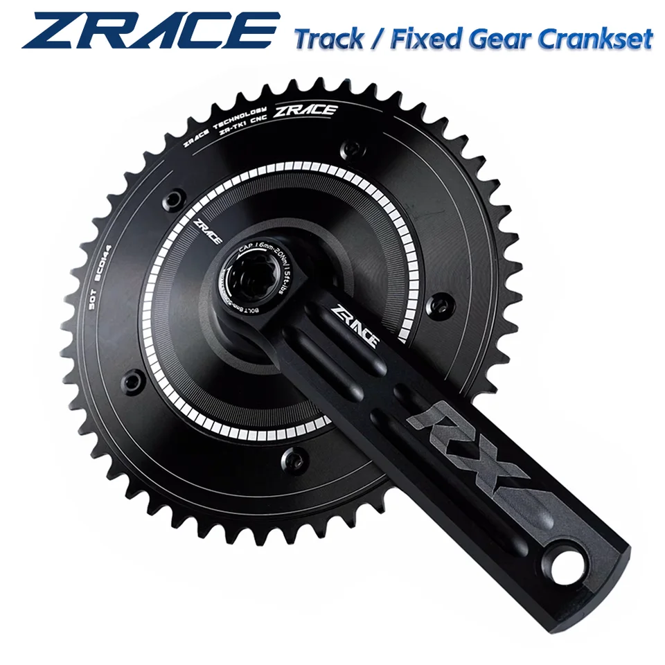 ZRACE RX トラックバイク/固定ギアチェーンセットクランクセット