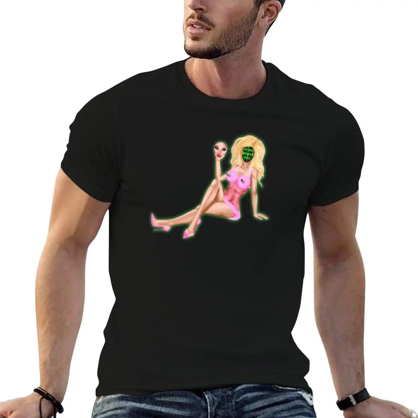 Femme Bot Army T-Shirt Lightweight Casual Summer T-Shirt