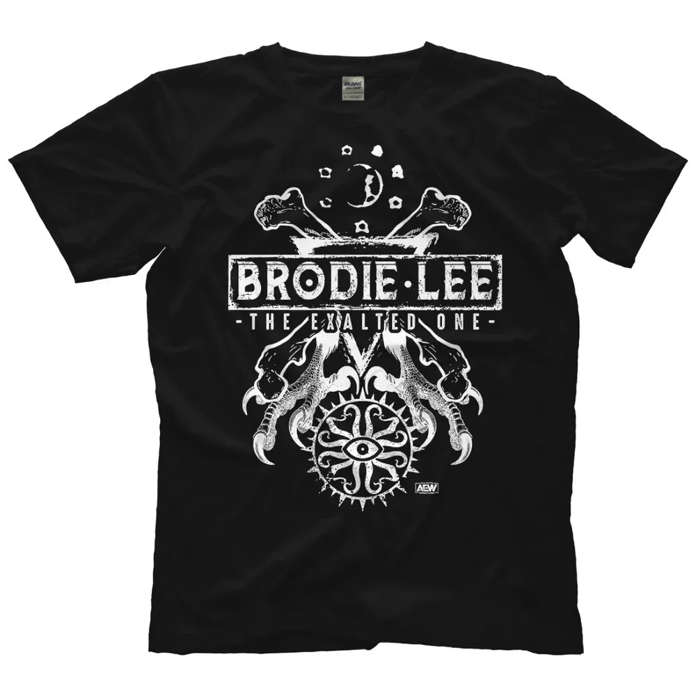 Brodie  - Enlightenment Revealed AEW Official T-Shirt Tees Y2K tops Unisex Summer Short Sleeve