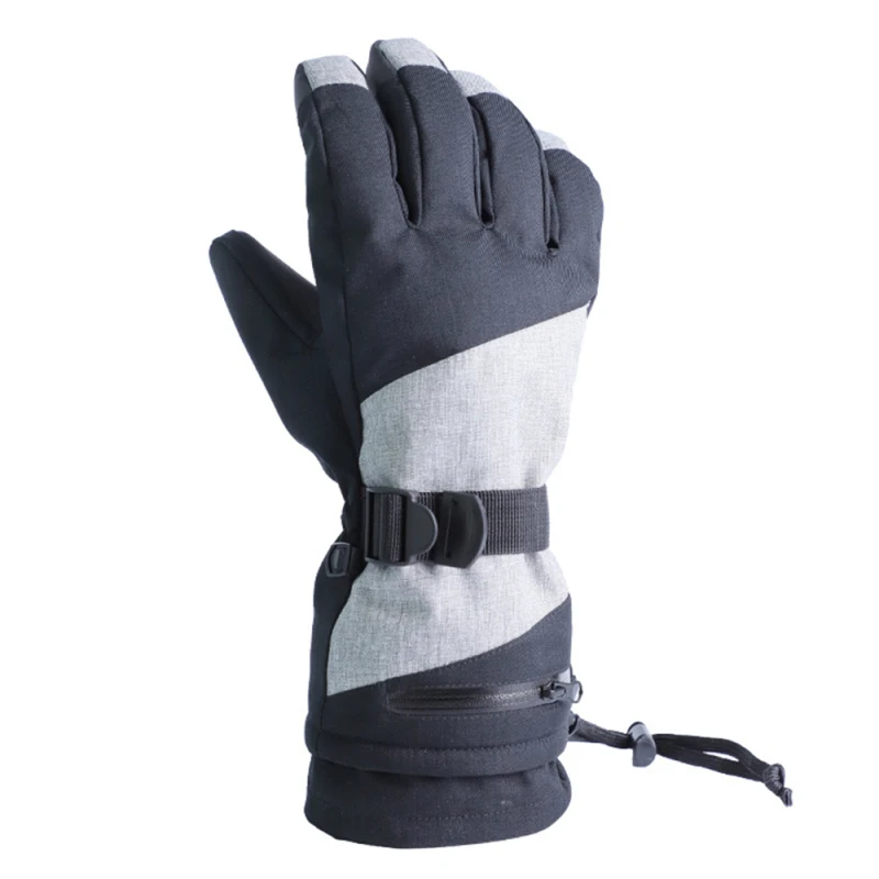 Gants de ski imperméables et coupe-vent pour hommes et femmes, gants de neige, gants à écran tactile pour le subventionnement, le snowboard, la