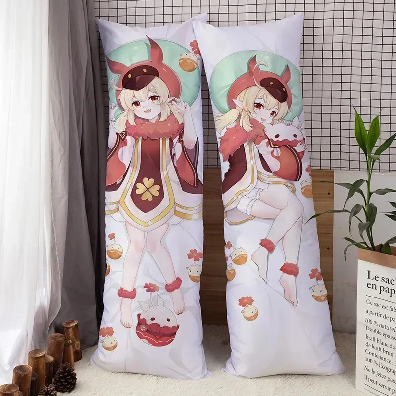 Подушка для косплея 60x180 см из аниме «Genshin Impact Klee Dakimakura»