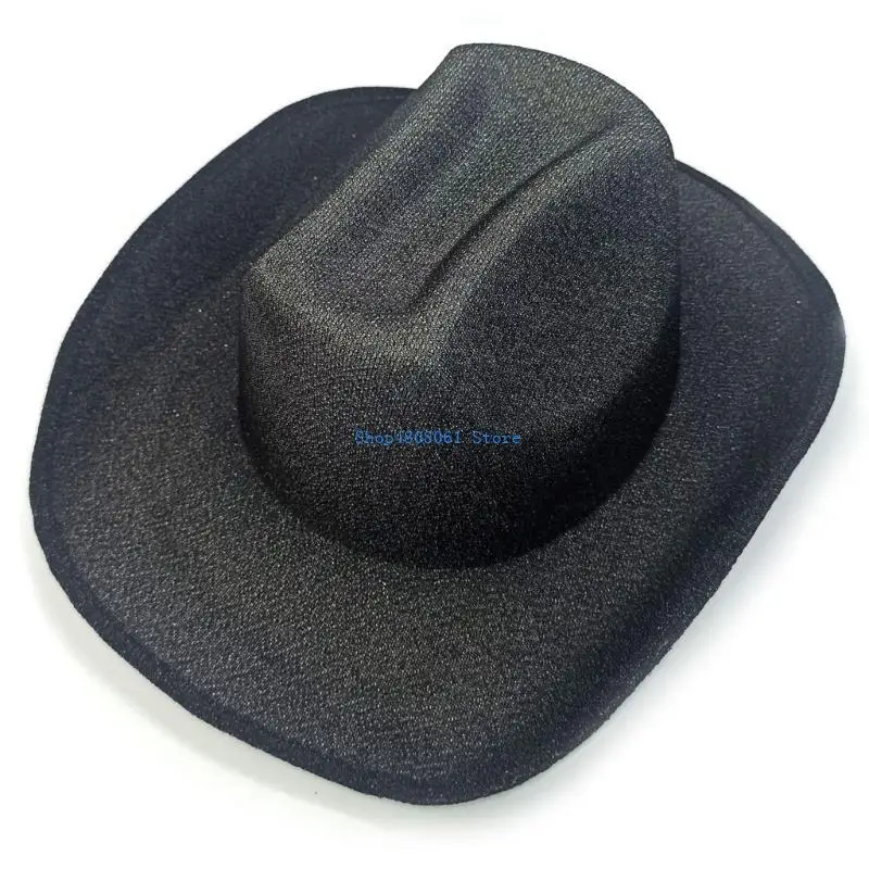 قبعة راعية البقر الفضائية T3LC للكبار مع سطح ترتر للحفلات ذات الطابع الشخصي