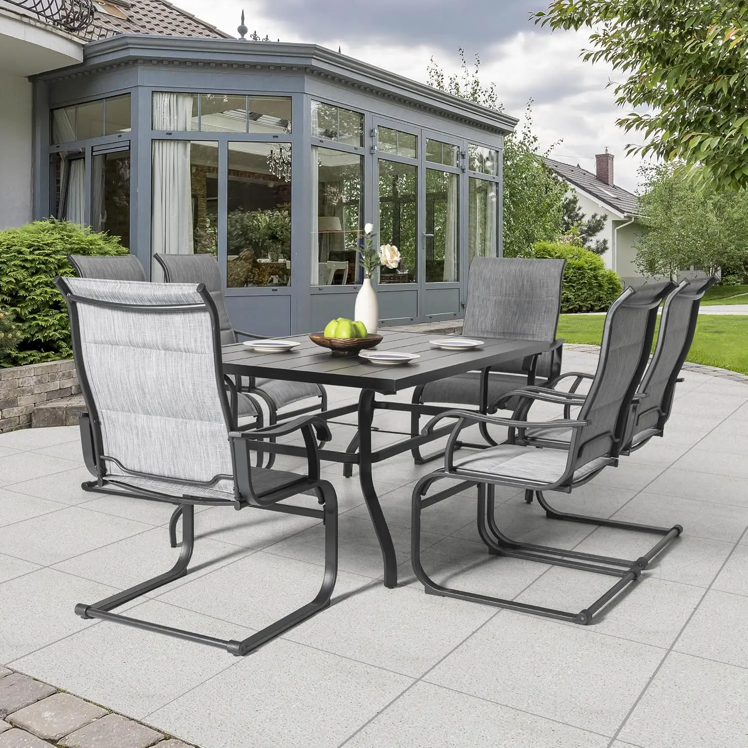 7-Piece Outdoor Dining Set, 61