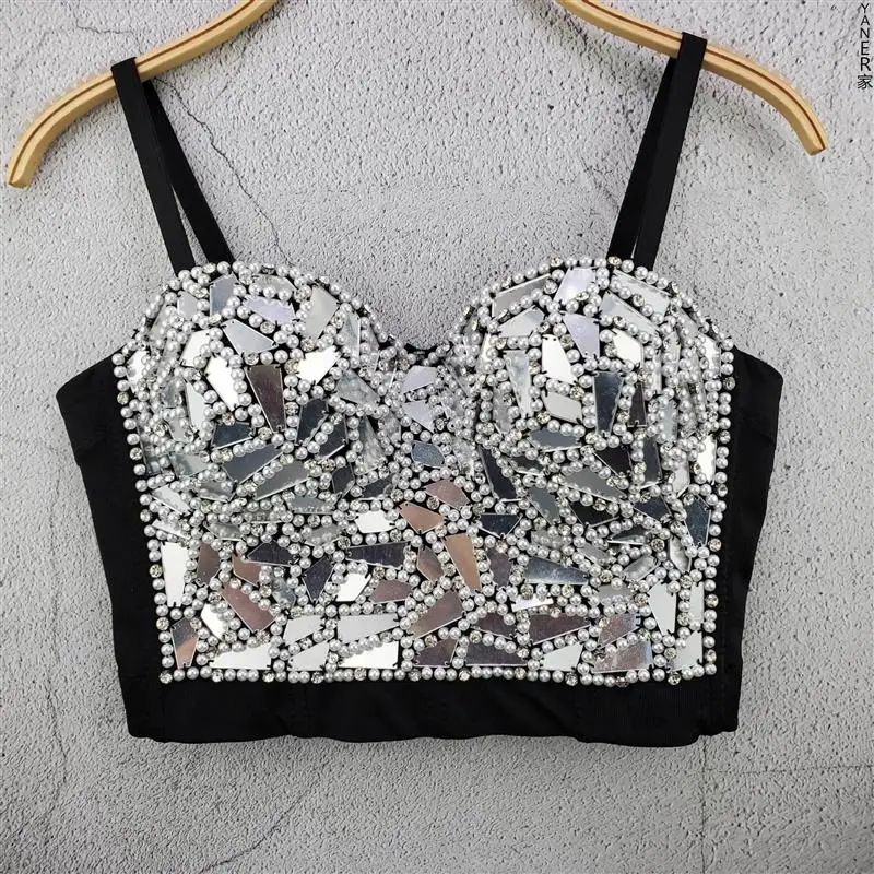 

8 New Dance Performance ort Crop Top Tank Vest Color Women's Faionable Outfit Polyester Blend ort Length