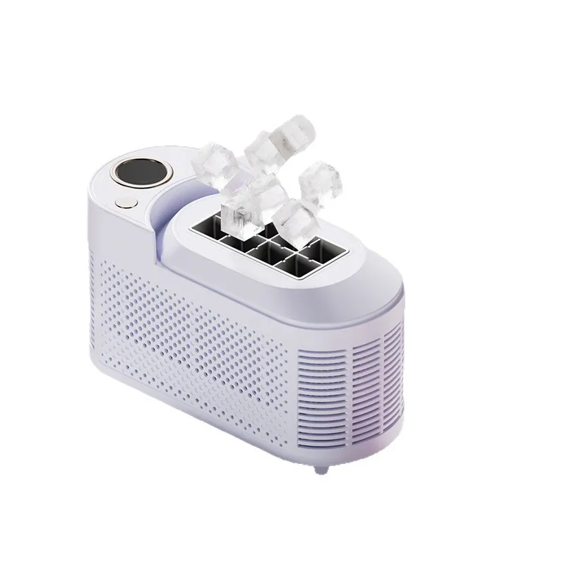 

Car Ice Machine Portable Mini 12V Outdoor Travel Camper Home Dual Purpose Small Outdoor Preferred