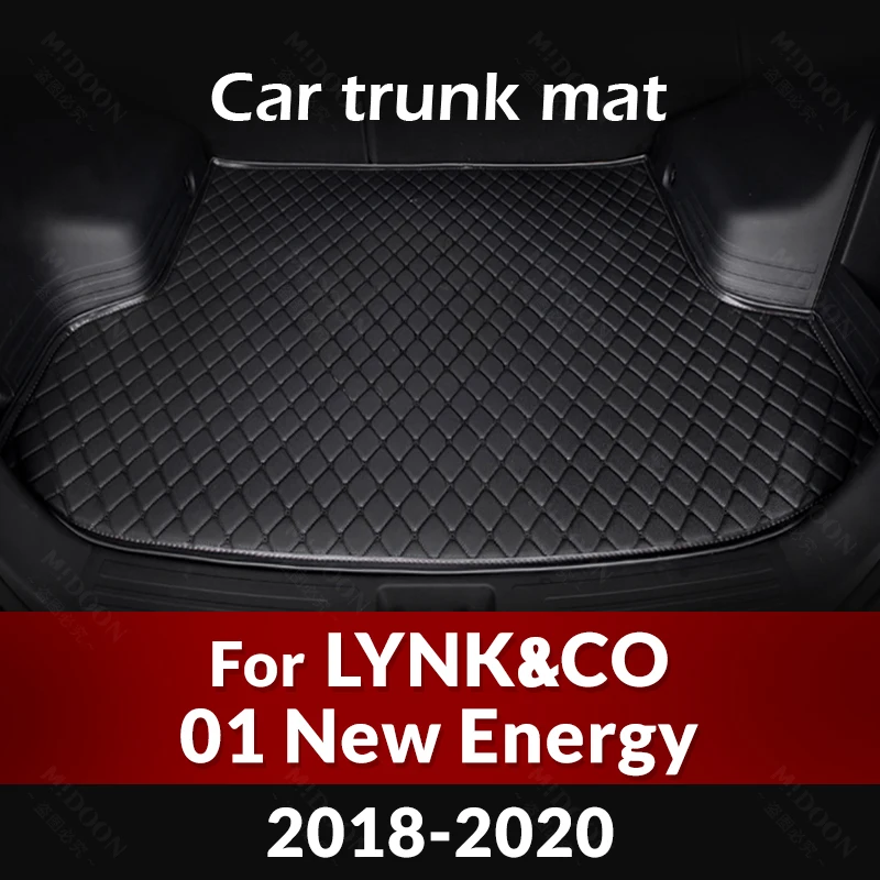 Car Trunk Mat For LYNK&CO 01 New Energy 2018 2019 2020 Custom Car Accessories Auto Interior Decoration