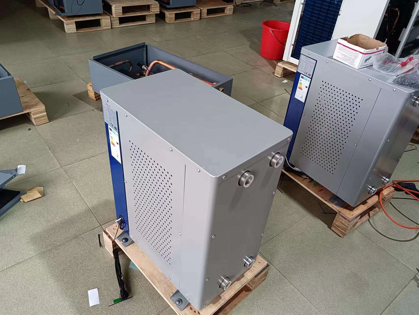 Bomba de calor de fuente de agua de 7Kw, bomba de calor geotérmica/bomba de calor de fuente de tierra (calefacción/refrigeración), buen precio, gran oferta