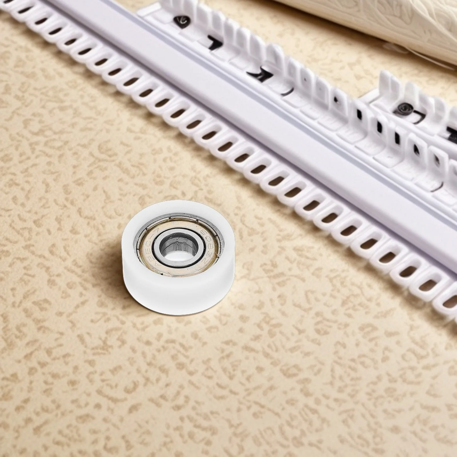 

8pcs Nylon Bearing Pulley Wheel U Groove Roller Guide For Doors Windows Sliding Cabinet Drawer Hardware Replacement Ball Bearing