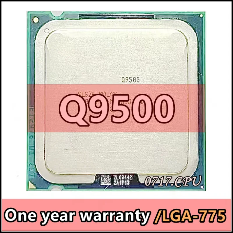 Q9500 SLGZ4 2.83 جيجا هرتز رباعي النواة معالج وحدة المعالجة المركزية 6M 95W 1333 LGA 775