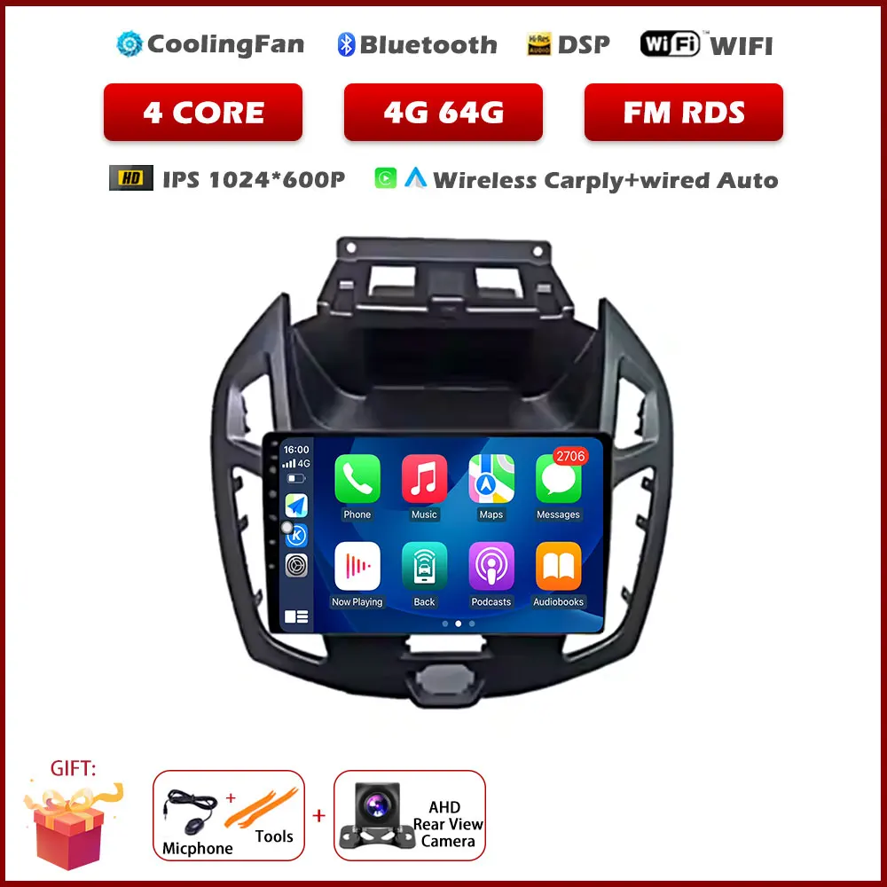 For Ford Transit Connect Tourneo Connect 2014-2019 7inch Car Radio Multimedia Video Player Android Auto Carplay Car Accessories image 3