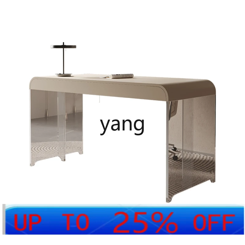 

LTT Minimalist Desk Modern & Minimalism High-End Acrylic Suspension Household Office Computer Desk
