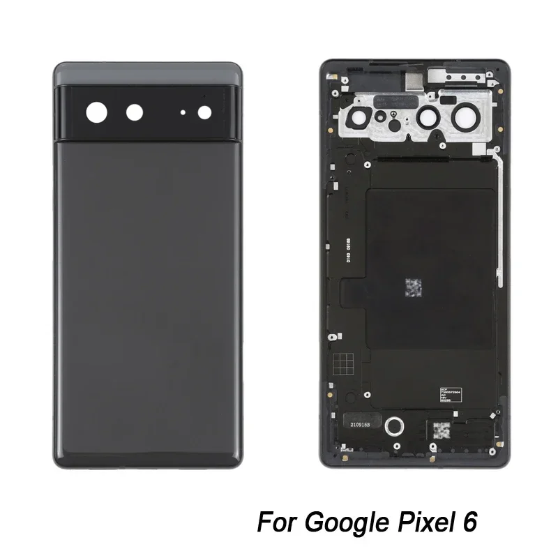 

Запасная часть для задней крышки аккумулятора Google Pixel 6 со средней рамкой