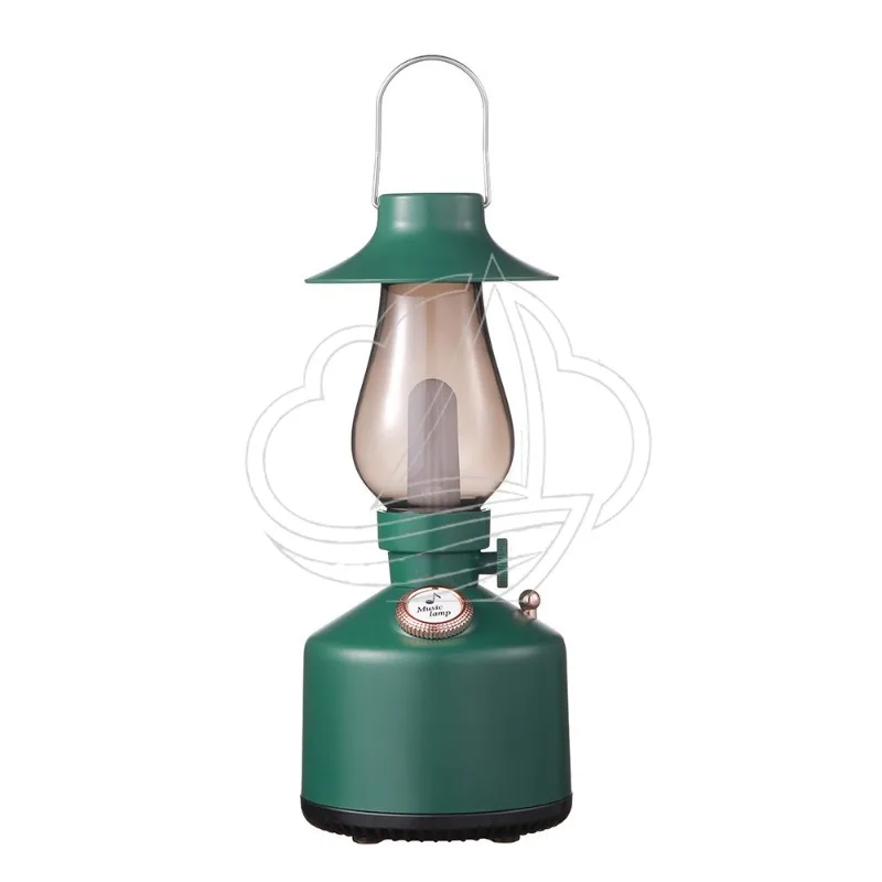 Outdoor Camping Lantern Speaker, USB Bluetooth Atmosphere Night Light for Desktop