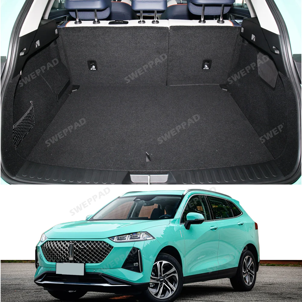 Car Floor Mats For WEY Coffee 01 WEY Macchiato 2021 Trunk Mat Cargo Liner Protection Carpet Custom Floor Liners Accessories