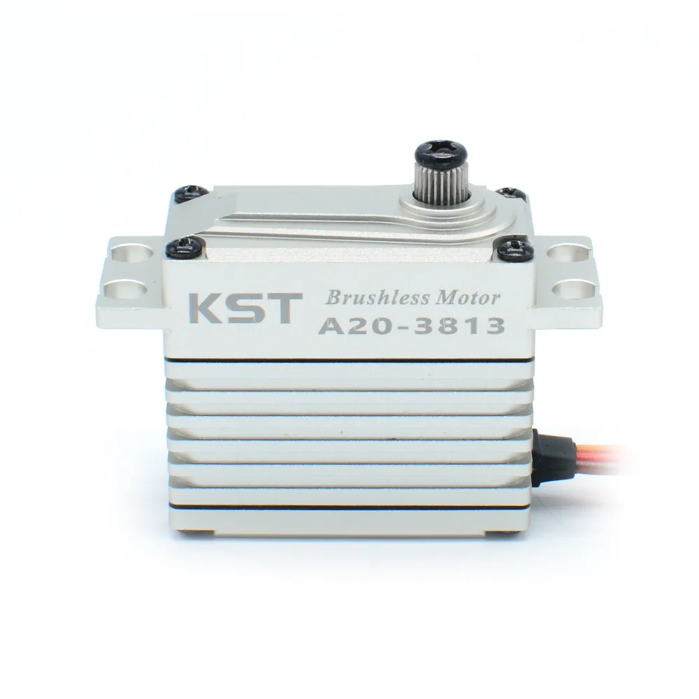 Supply original KST A20-3813 7.4V 38KG all-metal gear steering gear high torque steering gear industrial rudder, (Instrument Par