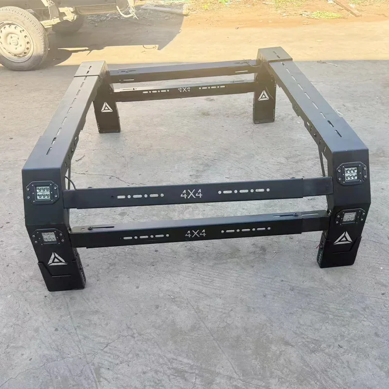 Multi-Model Pickup Cargo Expansion Frame - Adjustable Roll Bar for JAC T8/Maxus/BYD Shark with Tent/Awning Bracket