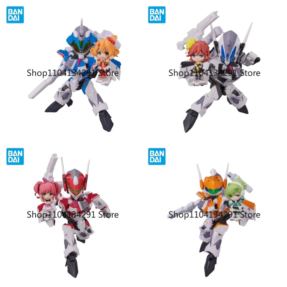 

Оригинальная модель Macross: VF-31J Freya и VF-31C Phantom Messiah - Macross Animation Robot Коллекционная игрушечная модель, подарок на день рождения