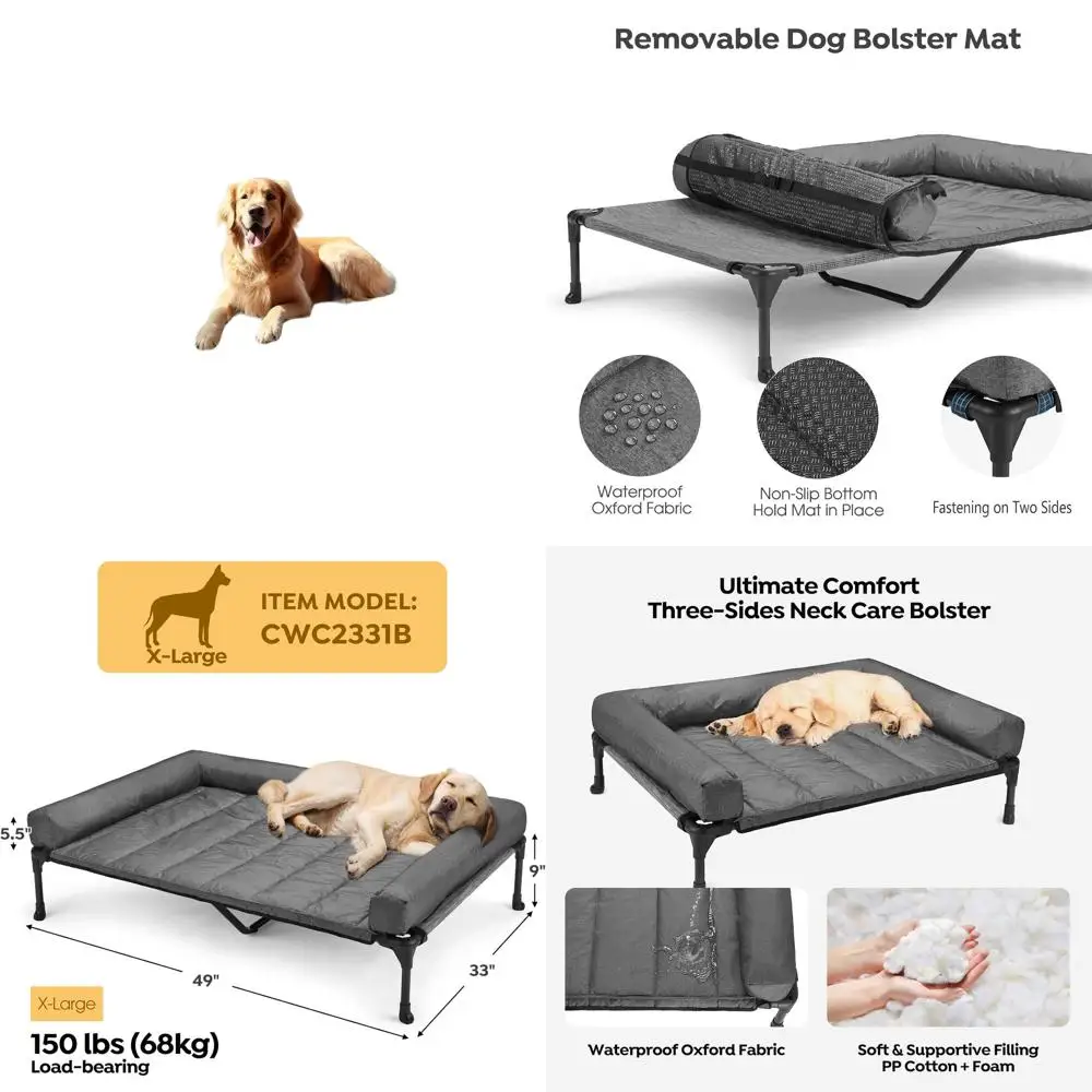 Elevated Dog Bed Wi…