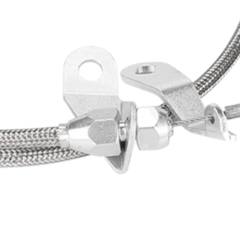 كفاءة-سيارة الفولاذ المقاوم للصدأ علبة التروس خنق كابل مسرع كابل لعلبة التروس فورد C4 #3