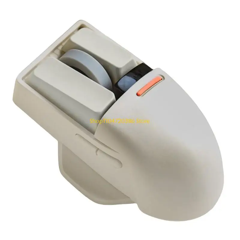 

Беспроводная игровая мышь, 3 режима, 2,4G/USB C/Bluetooth-совместимая эргономичная мышь, игровая мышь 4000 точек на дюйм, перезаряжаемая