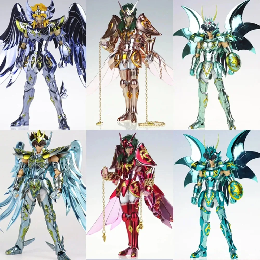 

Great Toys GT Saint Seiya Myth Cloth EX Pegasus Dragon Shiryu Hyoga Cygnus Andromeda Shun Phoenix Ikki God V4 Action Figure