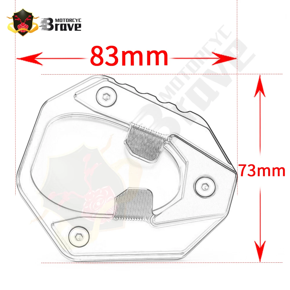 Voor 1290 Super Duke GT 2022-2025 Motorfiets Accessoires CNC Kickstand Voet Zijstandaard Extension Pad Ondersteuning Plaat