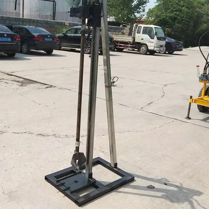 

Customized High Torque Portable Electric Water Well Drilling Rig Stand-Mounted Hand-Held 60m Home Irrigation
