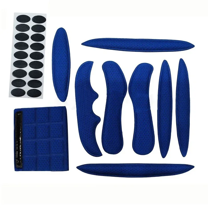 27-teiliges Universelles Helm-Polster-Set Versiegelte Schaumstoff-Ersatzpolster für Motorrad Fahrrad Radfahren - Fahrradzubehör – Detail 7
