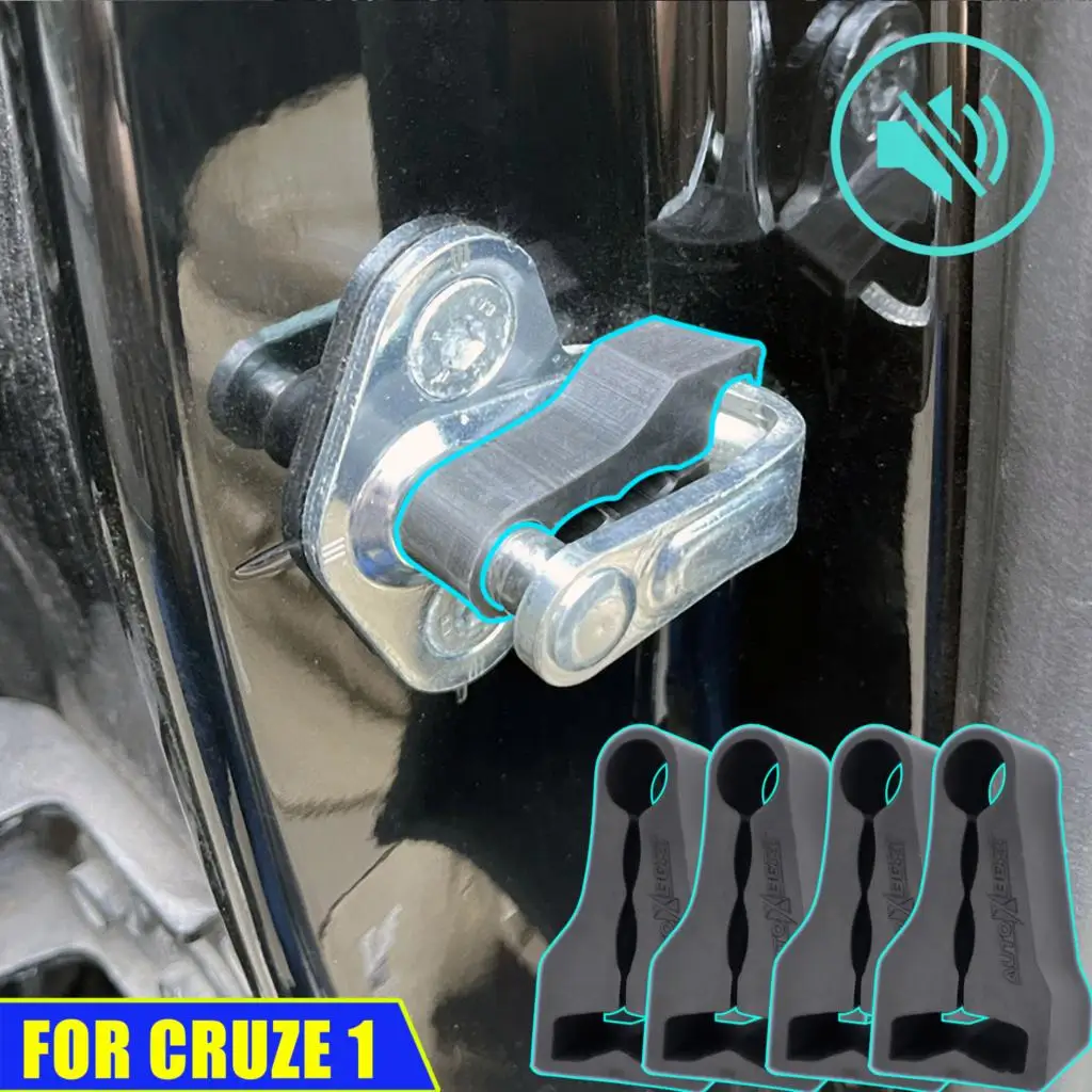 Sound Damper Door Lock Buffer For Chevrolet Cruze Trax Volt Orlando Soundproof Screaks Deaf Seal Deadener