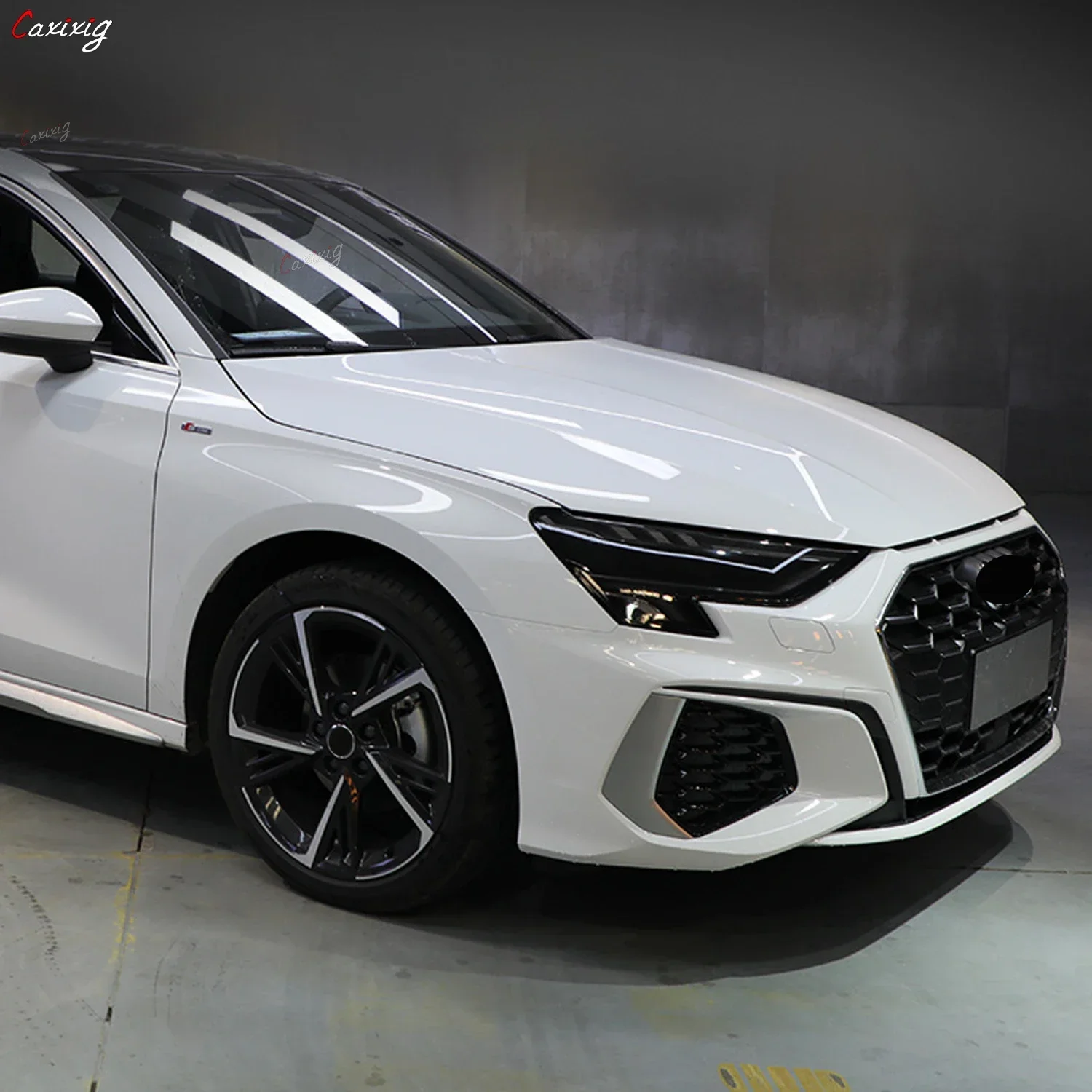 Car Headlight Tint Black Transparent Protective Film Fit for Audi A3 8Y Sportback Sedan 2021 Protection TPU Sticker Accessories
