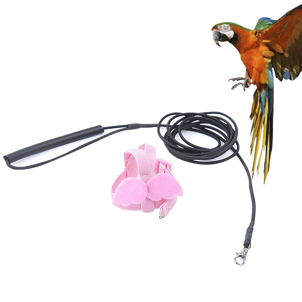 

Flying Strap Rope Pet Harness Parrot Bird Supplies Elastic Durable Material Safety Control Flying Rope Pet Accessories