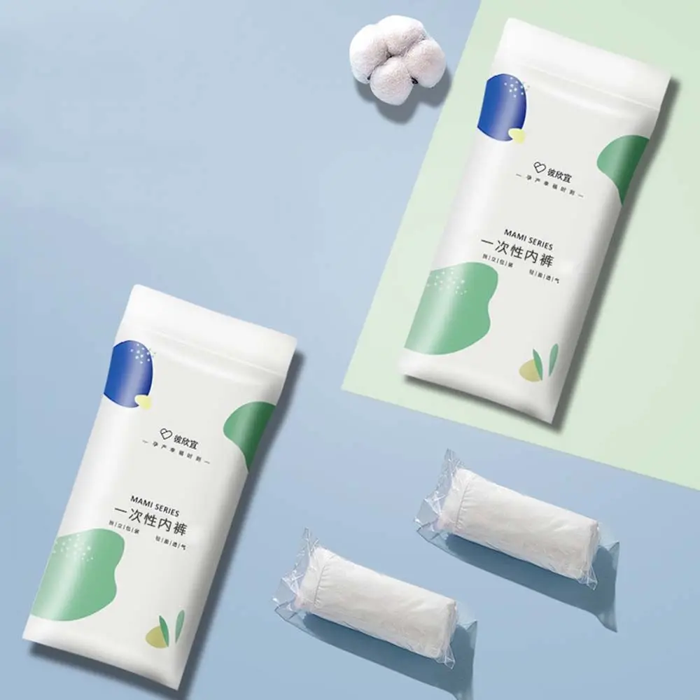 Travel Supplies Prenatal Briefs Postpartum Underpants 5pcs Maternity Underwear Maternity Intimates Women's  Disposable Panties