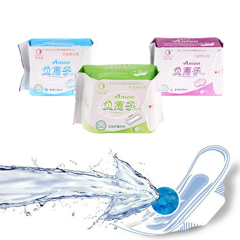 Love Moon Anion Sanitary Pads Sanitary Towel Panty Liners Lady Sanitary Napkin Menstrual Pads