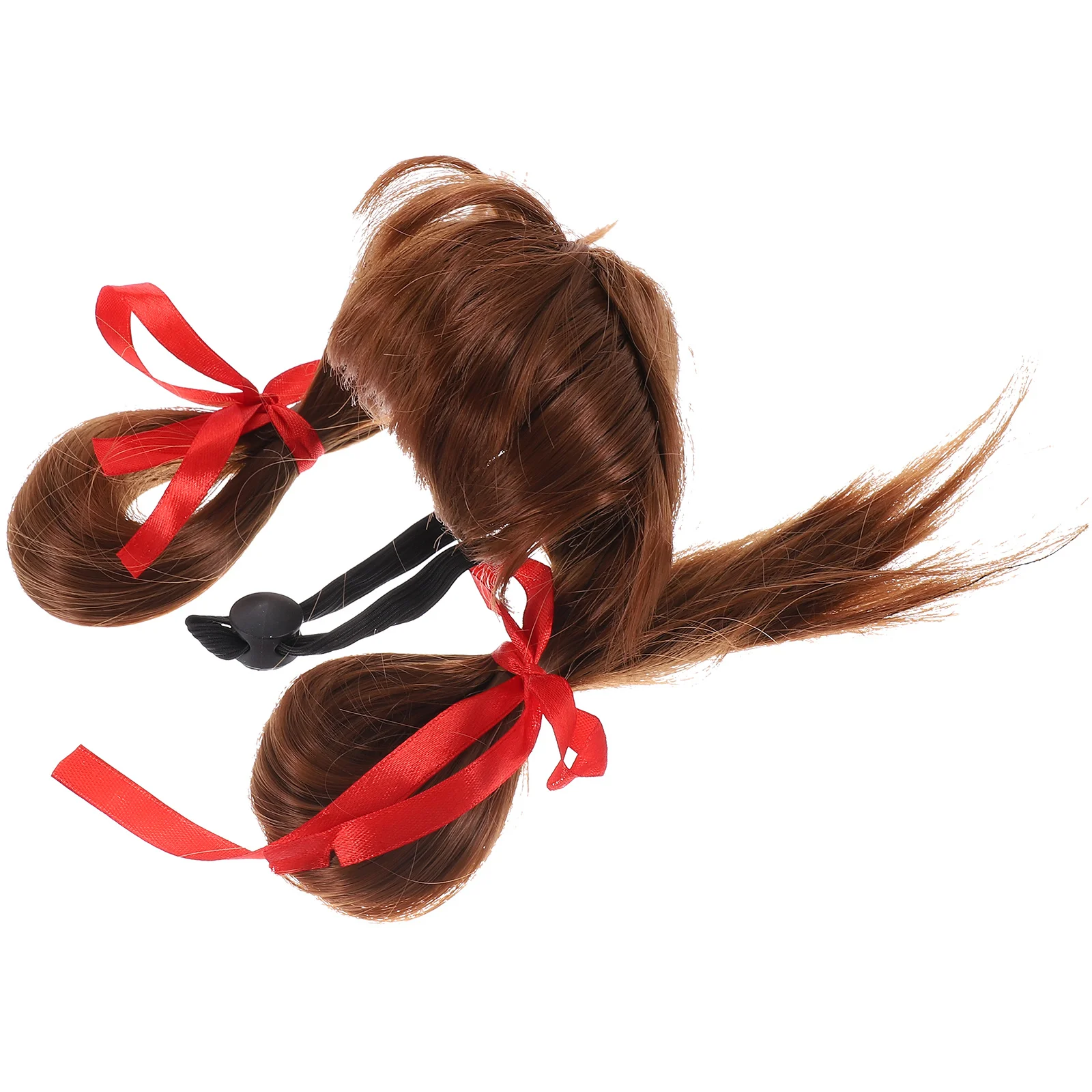 Abaodam-Disfraz de perro de Halloween, sombreros para mascotas, Cosplay, postizo de gato, suministros de fiesta de fibra de nailon para cachorros, decoración de lucha francesa