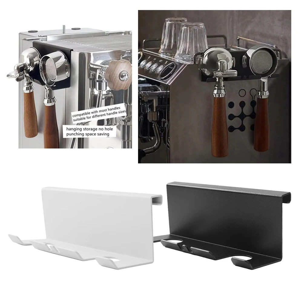 ABXHH エスプレッソコーヒータンパーステーション、51-58mmタンパー用ポルタフィルターホルダー、キッチン用省スペースデザインB