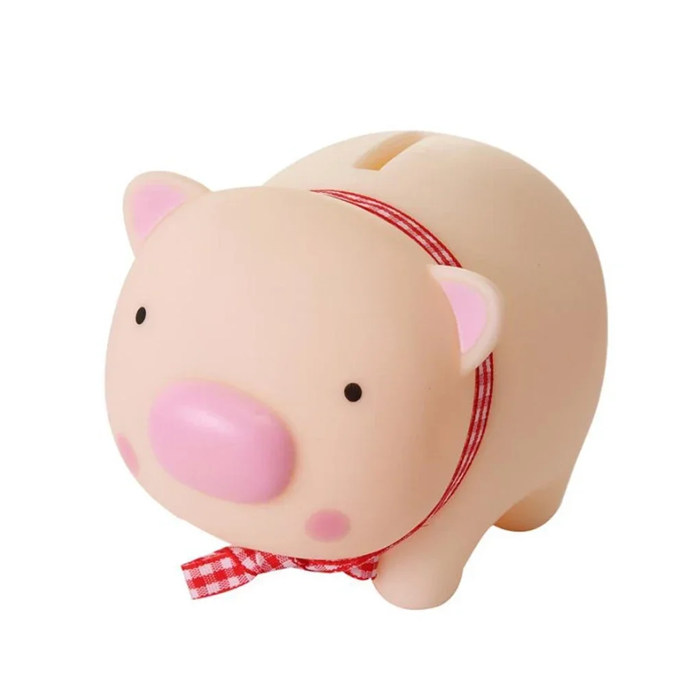 Cute Animal Piggy Bank Household Cartoon Koala Panda Pig Rabbit Money Box Small Soft Saving Pot Gift for Kids Adults Home Decor