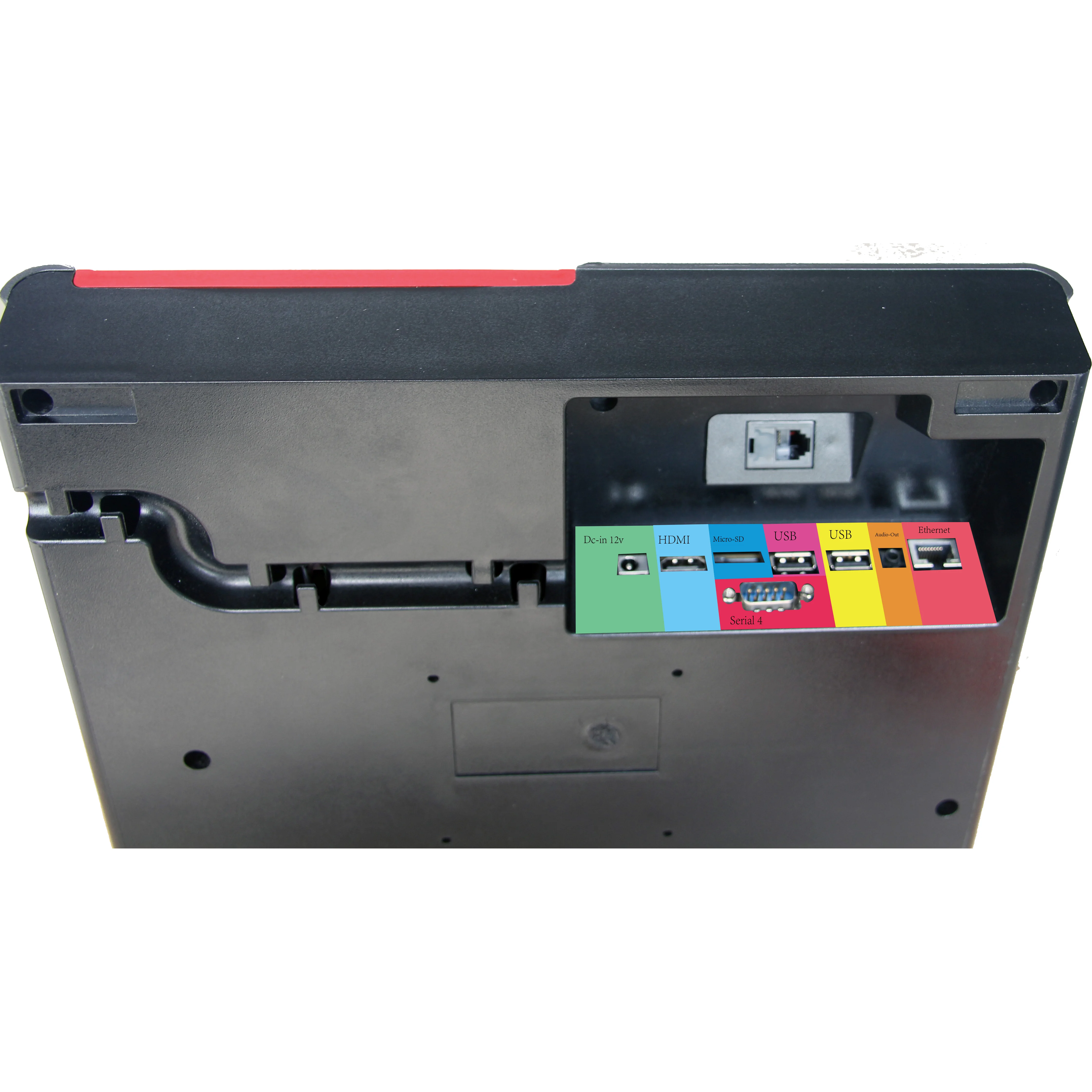 11.6'' or 12.5''HD Main Display 5'' Customer Display 58mm Built In thermal Receipt Printer Compatible with Loyverse