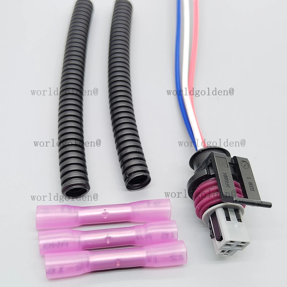 3Pin Harness Wiring Plug 15397275 for Buick Throttle Position Air Conditioning Pressure Sensor Daily Maintenance car connector