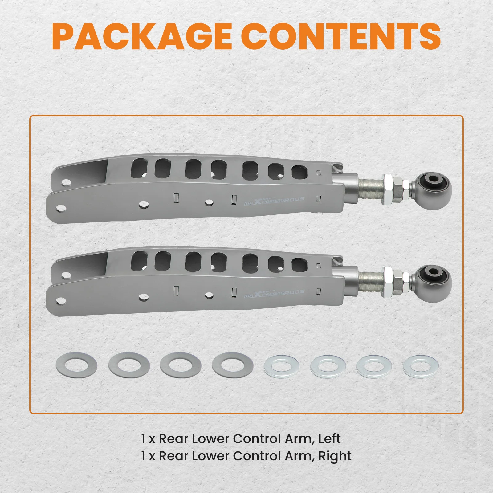 

Adjustable Rear Lower Control Arms for Su baru BRZ Legacy T oyota GT86 Scion FR-S for S cion FR-S 2013+